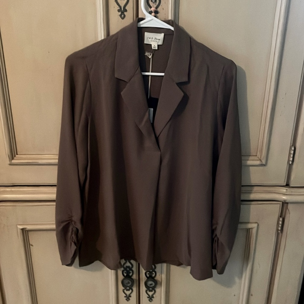 Brown Blouse